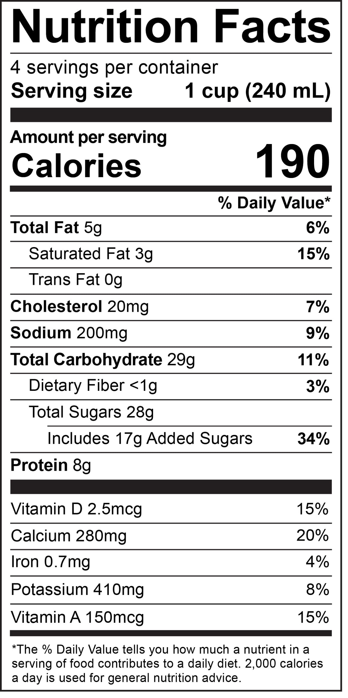 Nutrition Facts
