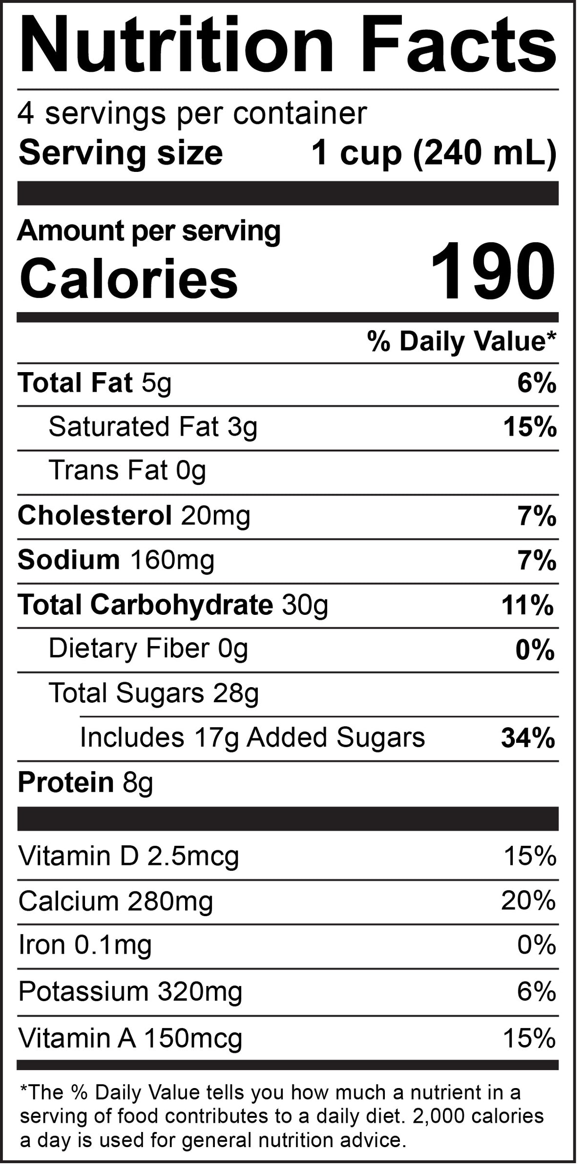 Nutrition Facts
