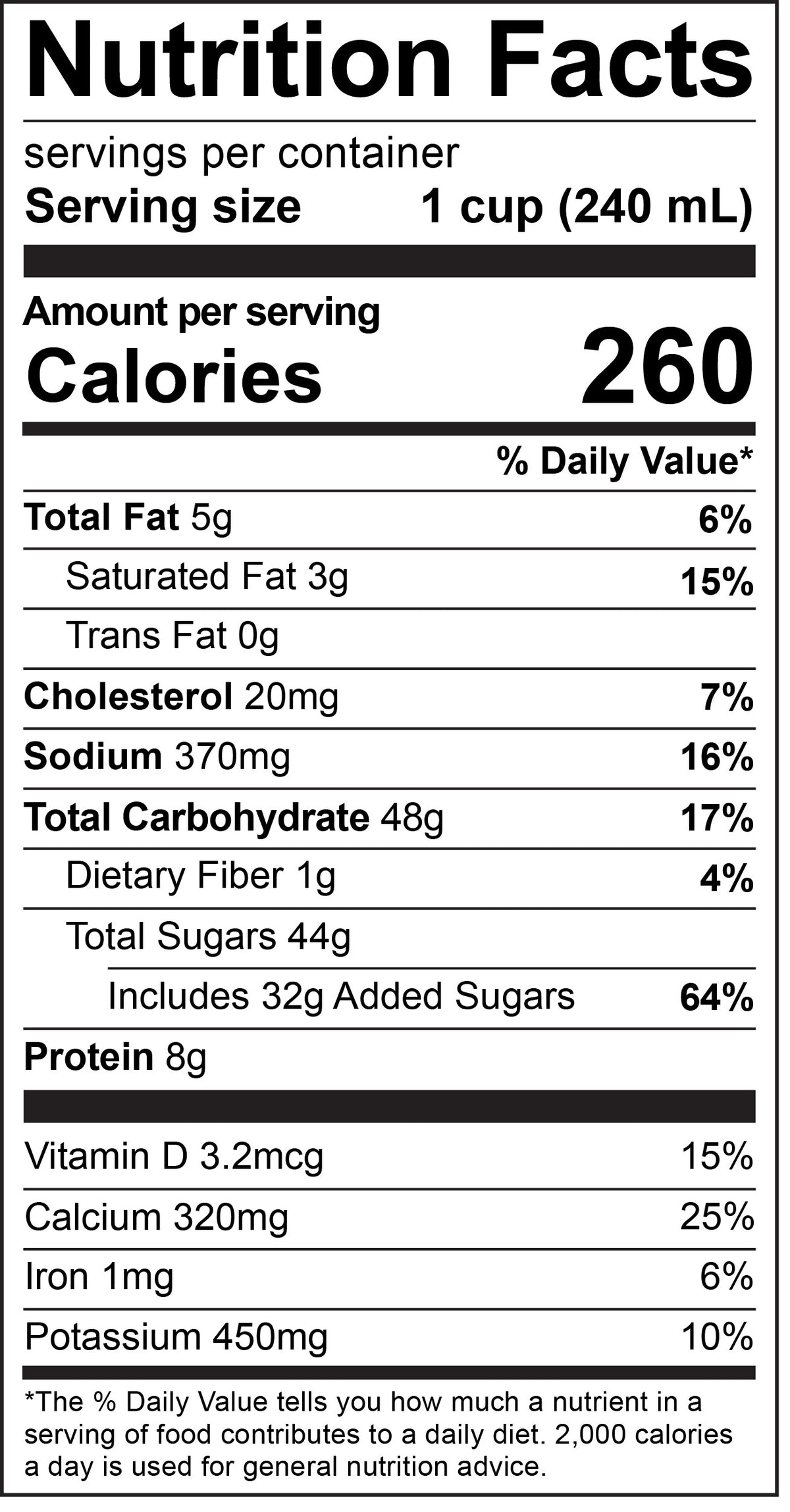 Nutrition Facts