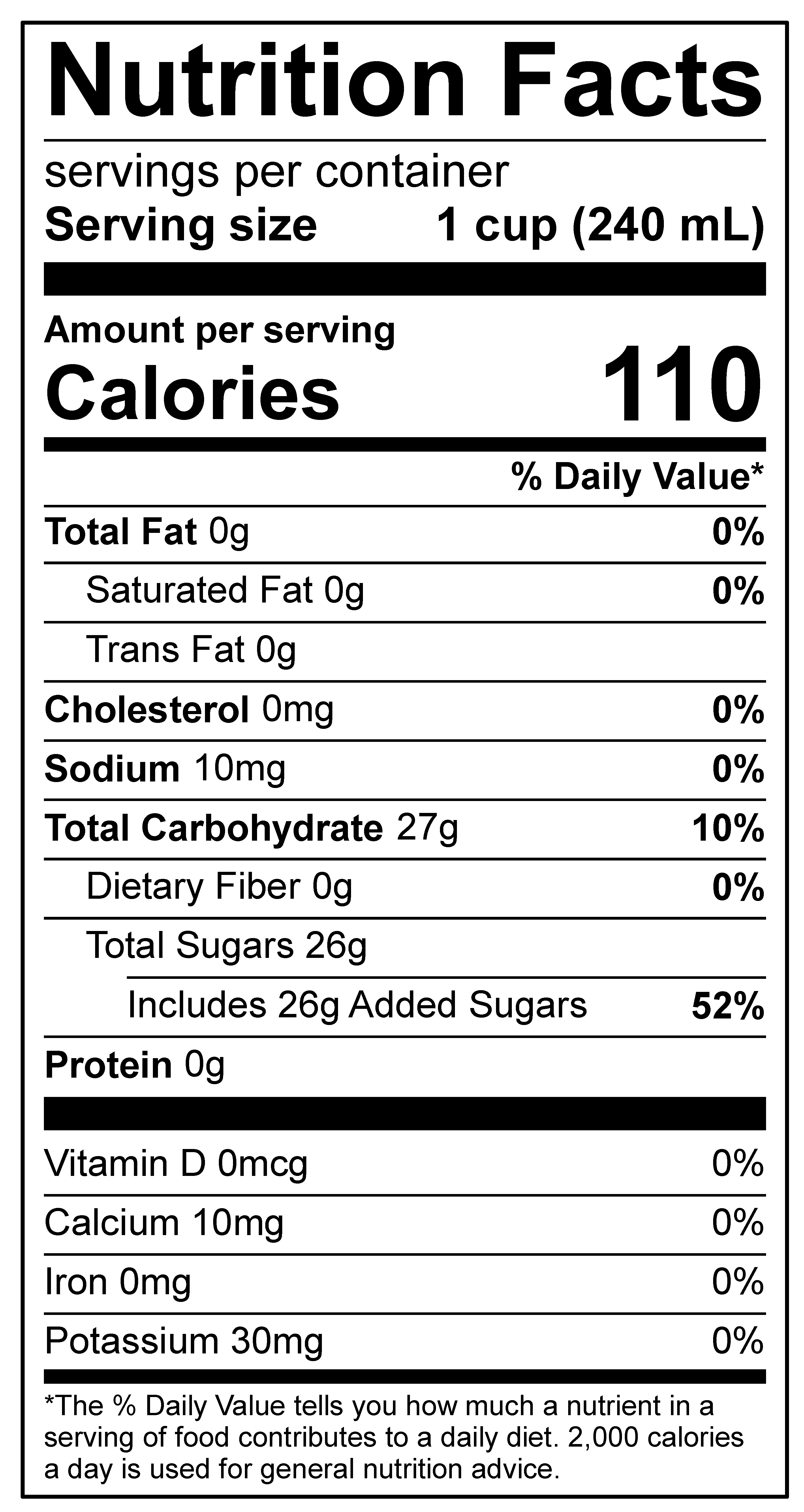 Mango Sweet Tea NFP